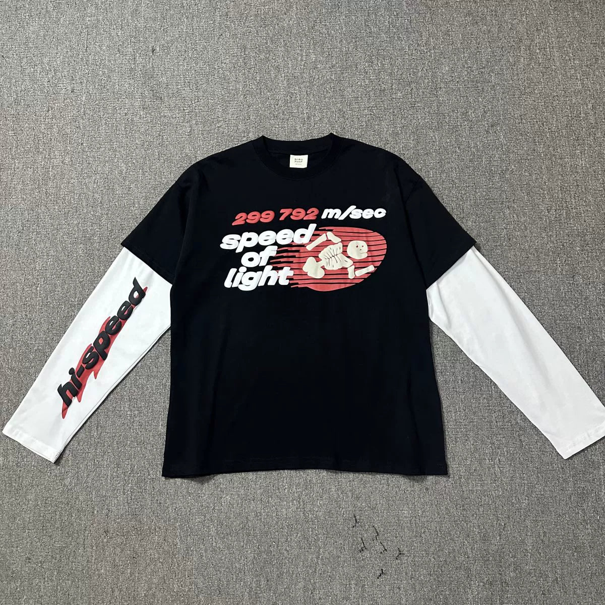 BROKEN PLANET 'Speed Of Light' L/S TEE