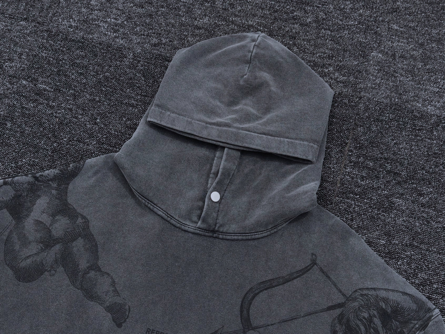 REPRESENT ANGEL CHERUB WASHED HOODIE