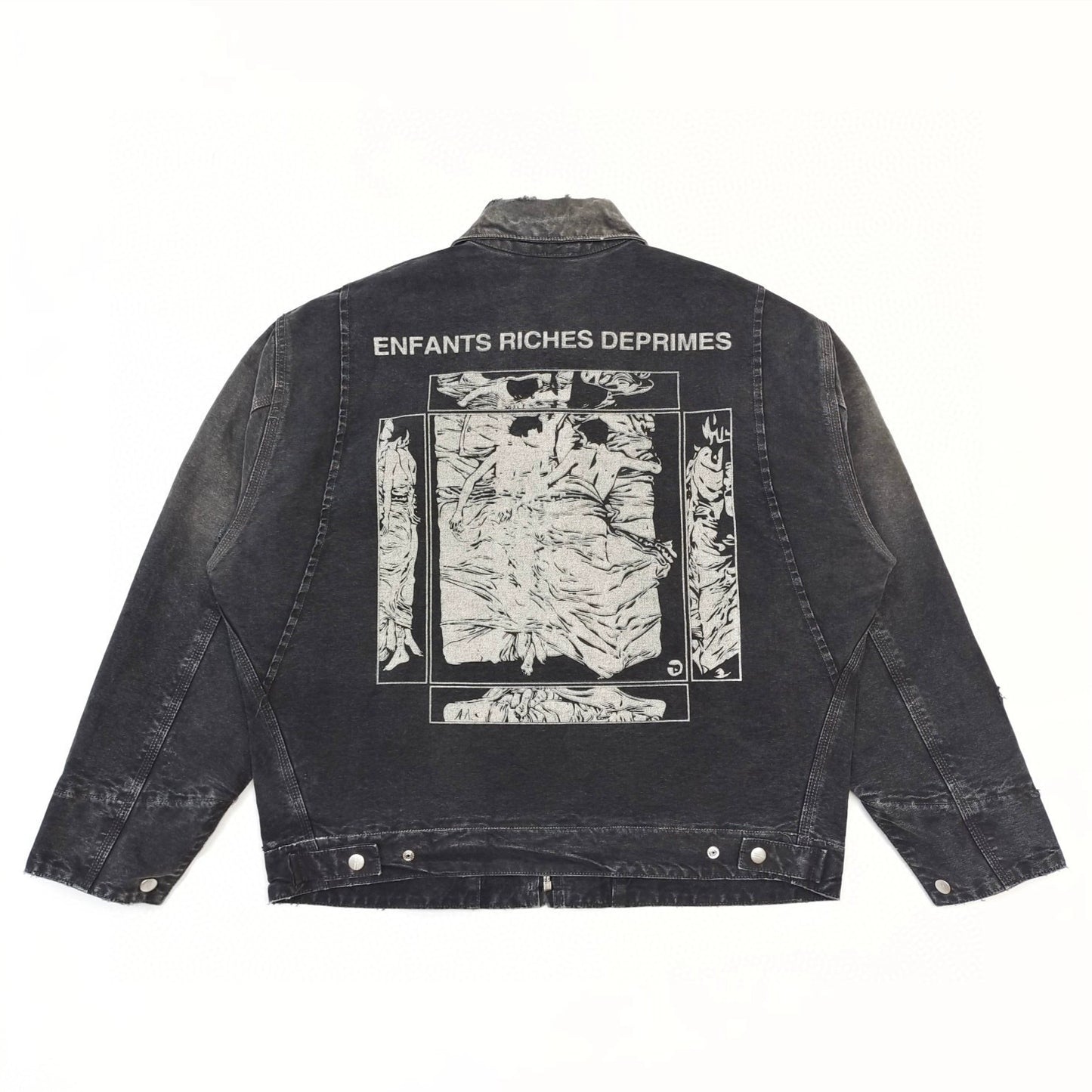 ENFANT RICHE DEPRIME VINTAGE LAPEL ZIP JACKET