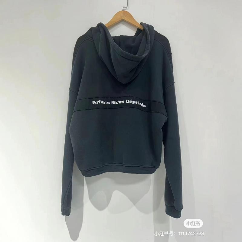 ENFANT RICHE DEPRIME YES I DO BELIEVE IN GOD ZIP-UP HOODIE