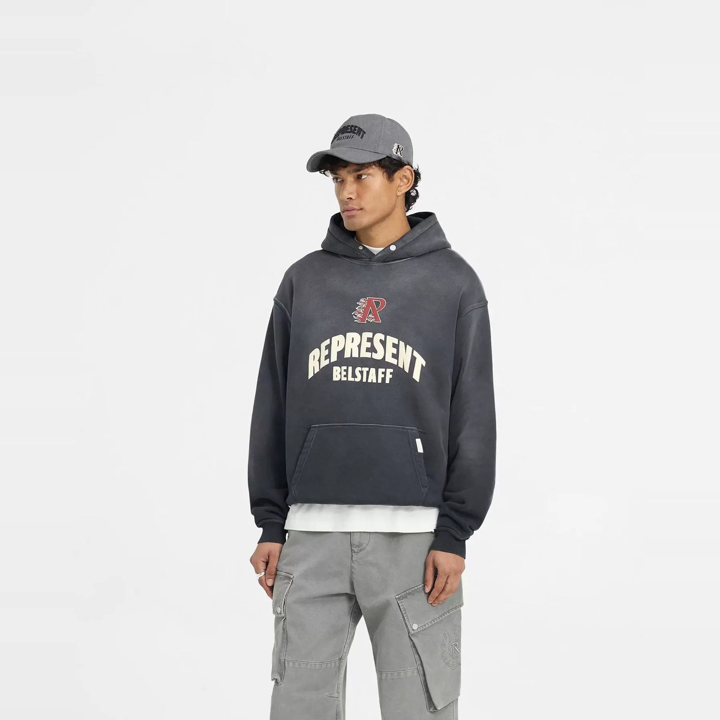 REPRESENT BELSTAFF FLAME NIRVANA PHOENIX HOODIE