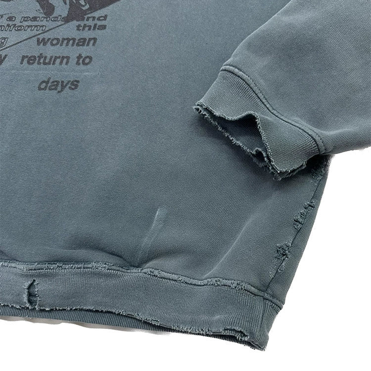 ENFANT RICHE DEPRIME SANCTUARY ASSEMBLAGE HOODIE