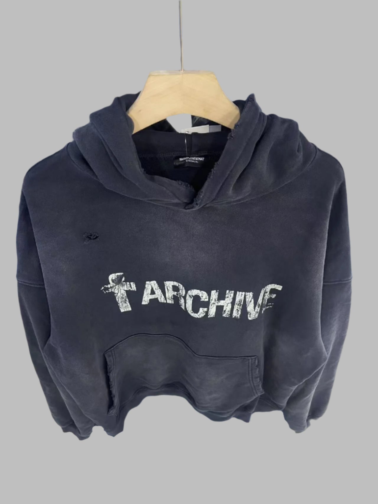 Far Archive 'Cross Aged' Vintage Hoodie