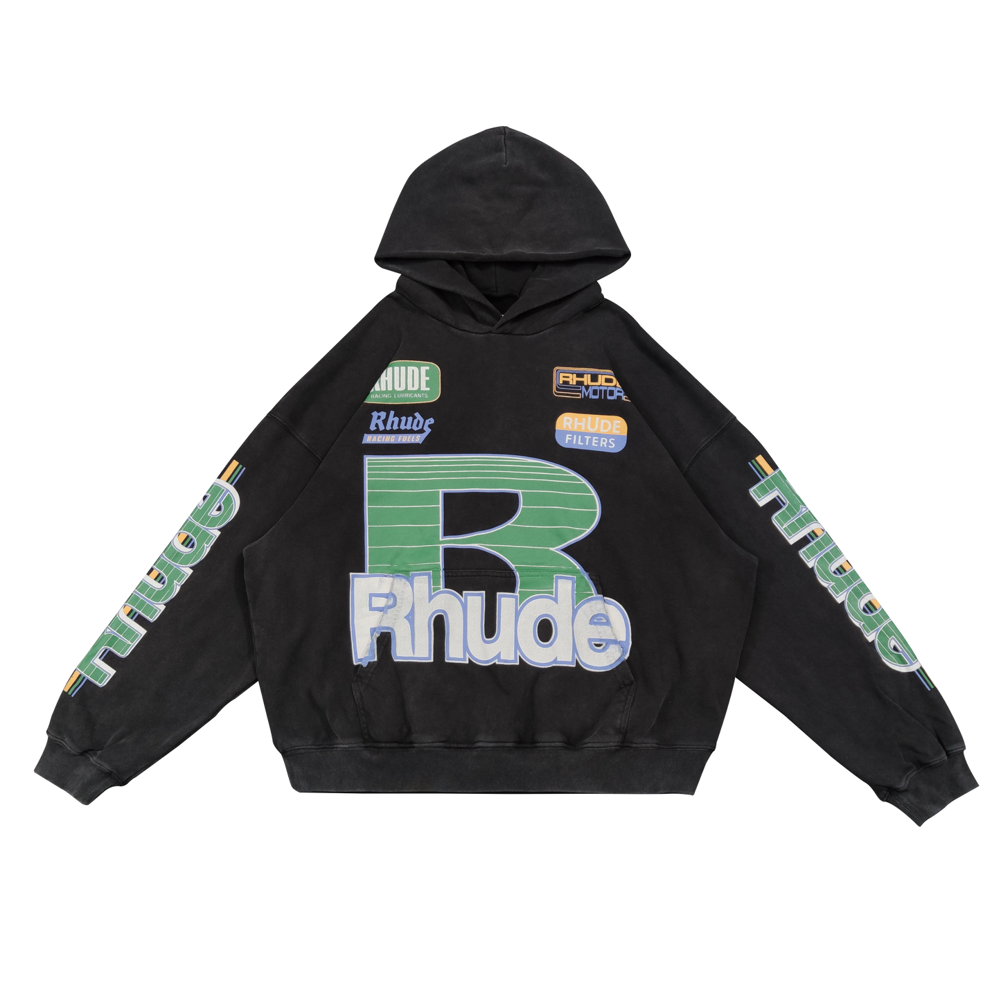 RHUDE ROADWAY RACING HOODIE