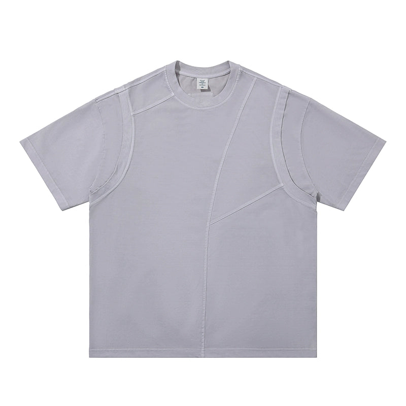 NUBI 'Studded' Oversize Crew neck T-shirt