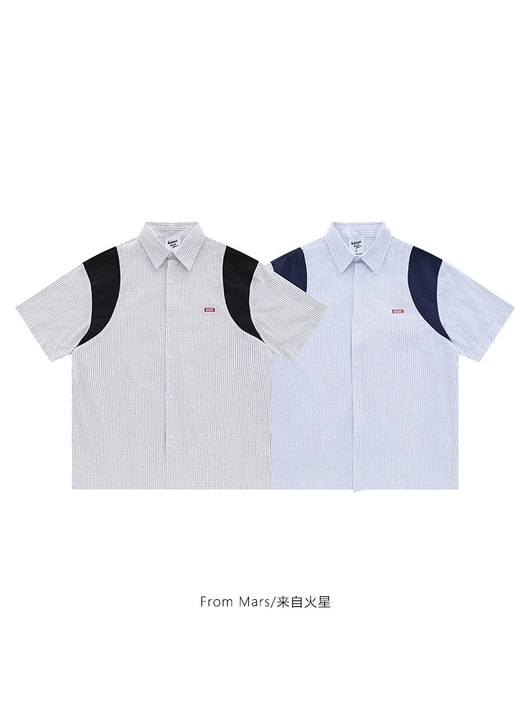 NUBI 'Bold' Striped S/S Shirts