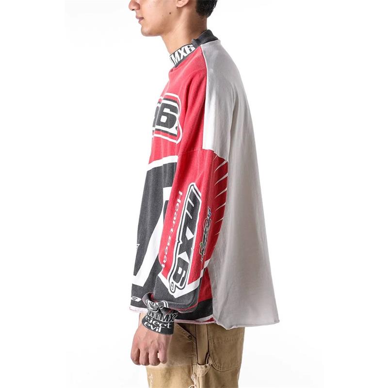 SAINT MICHAEL 25SS MX6 RACING-STYLE L/S TEE