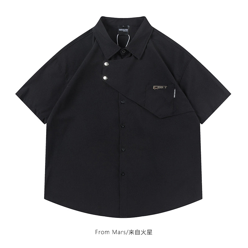 NUBI 'Memories' Loose S/S Shirt
