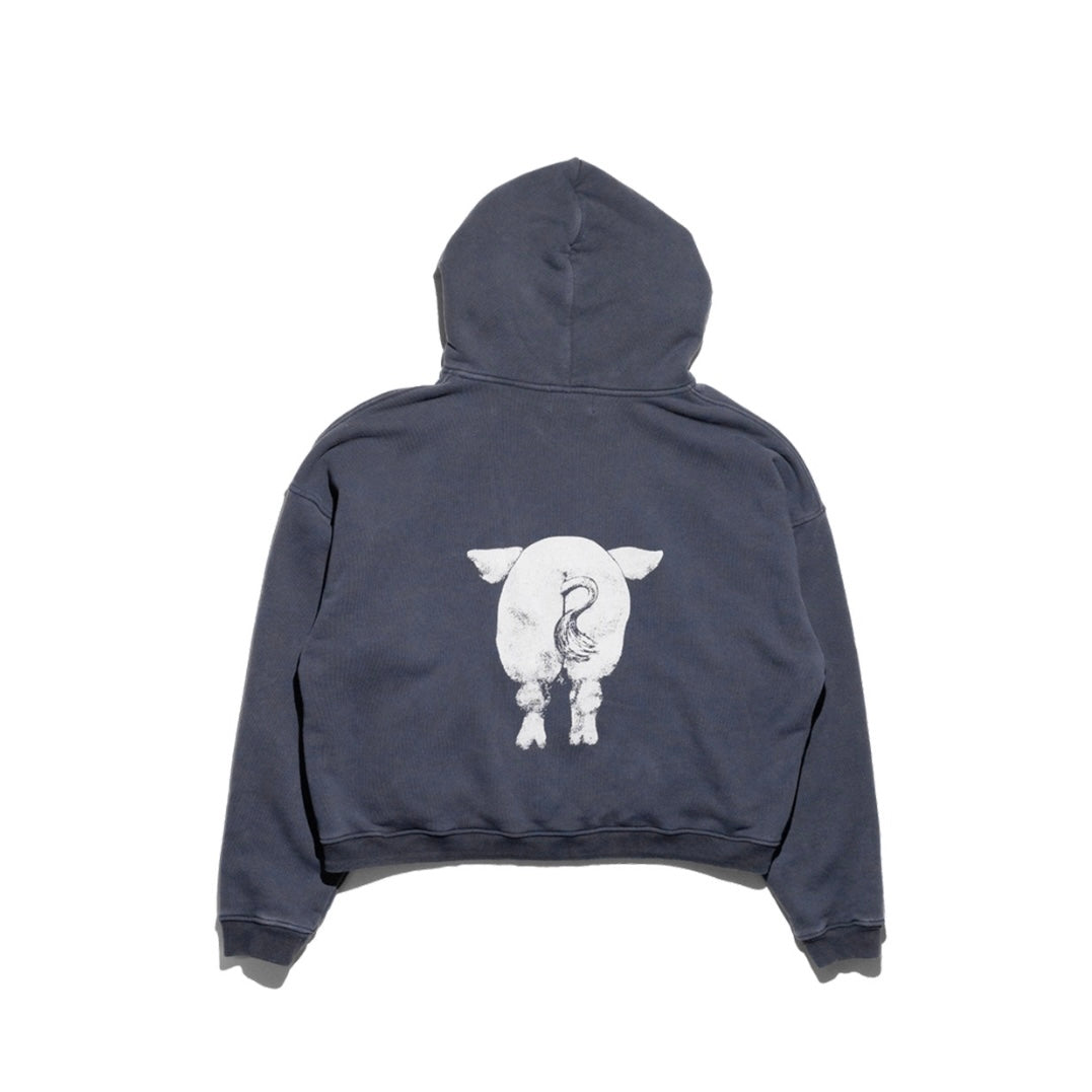 ENFANT RICHE DEPRIME PIG ALLEN JACKSON ASSEMBLAGE HOODIE