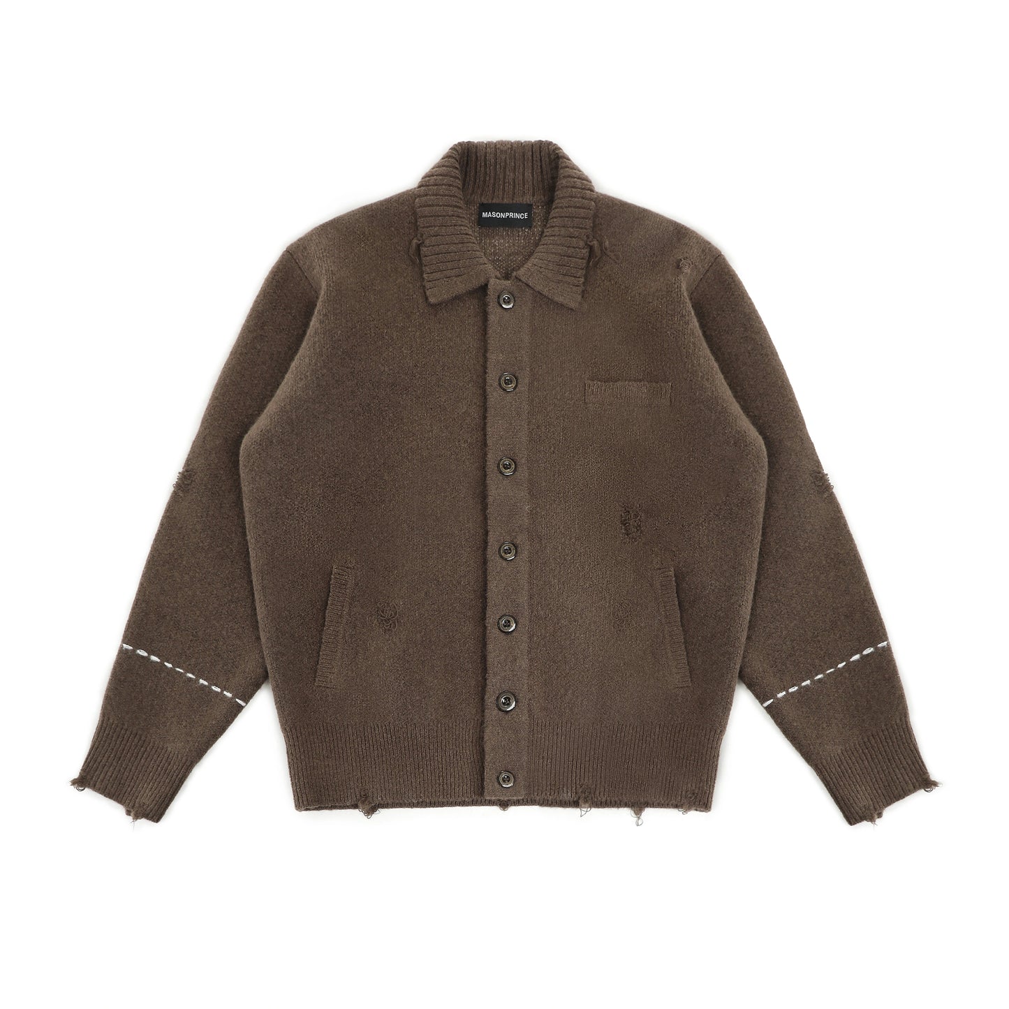 MASONPRINCE Wool Handmade Sweater Cardigan