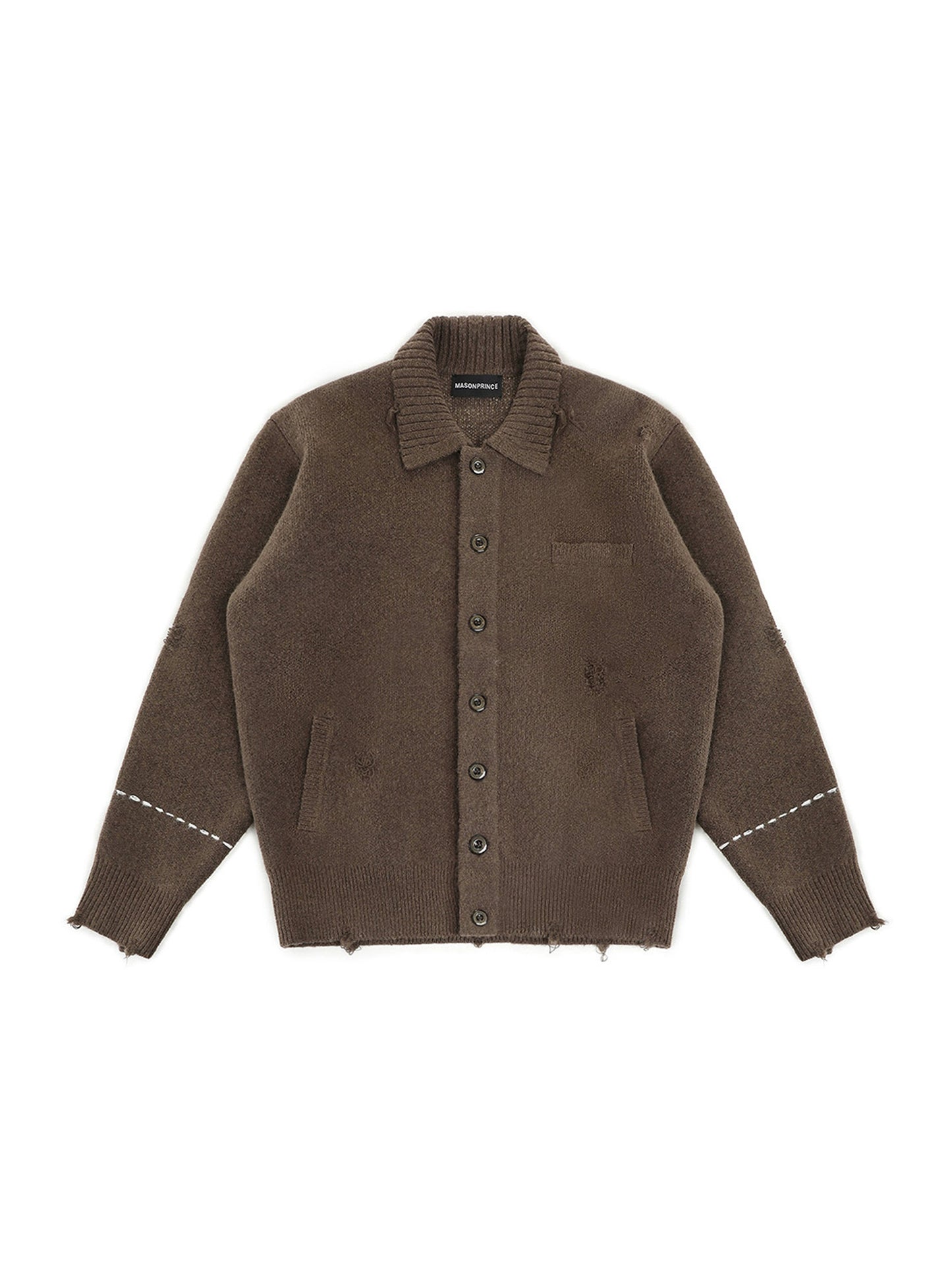 MASONPRINCE Wool Handmade Sweater Cardigan