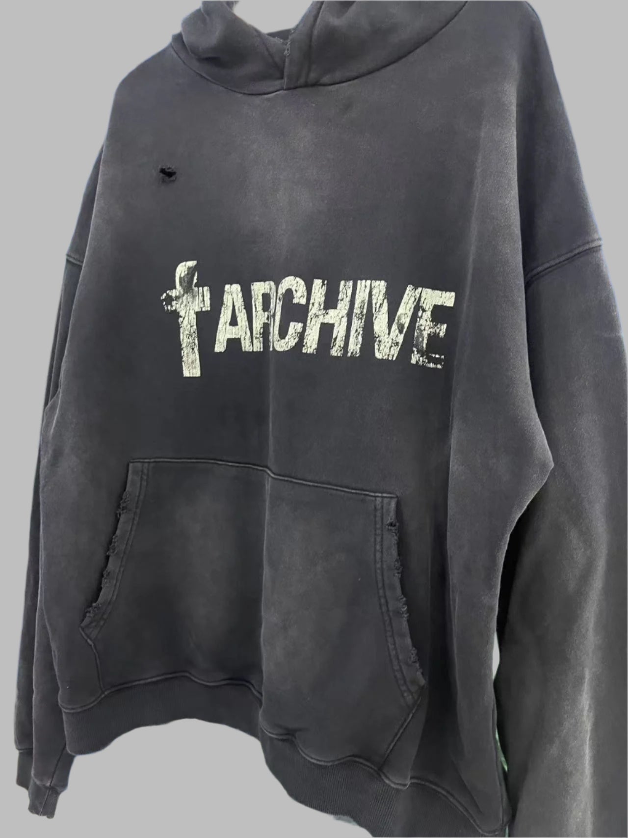 Far Archive 'Cross Aged' Vintage Hoodie