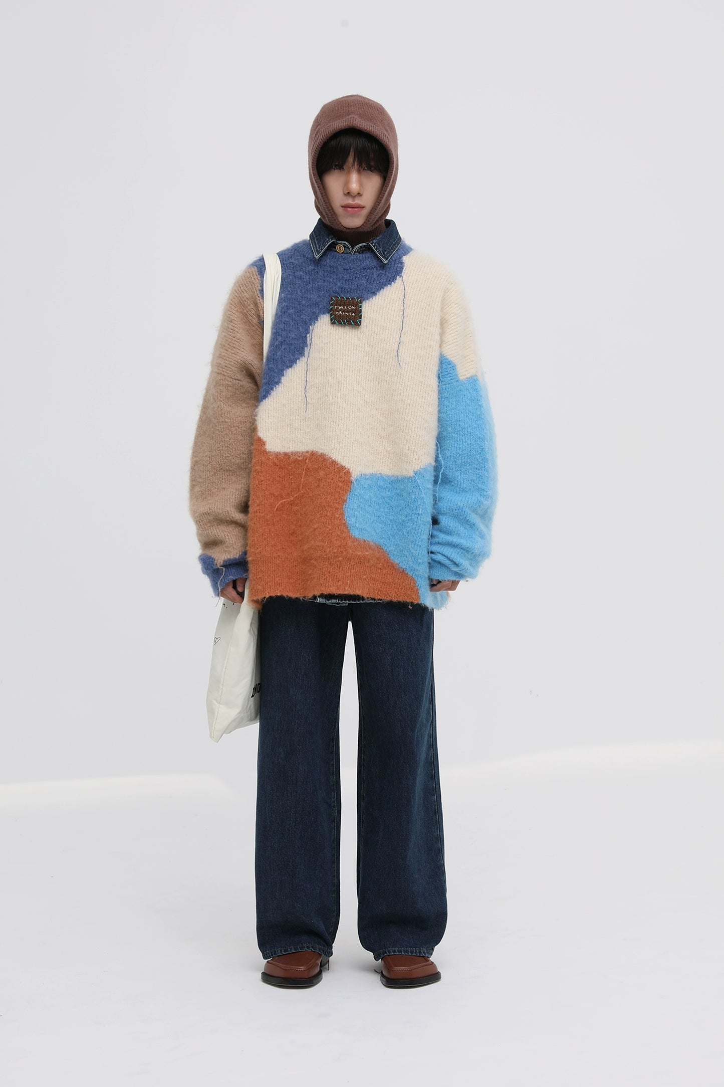 MASONPRINCE Merino Wool Thickened Sweater