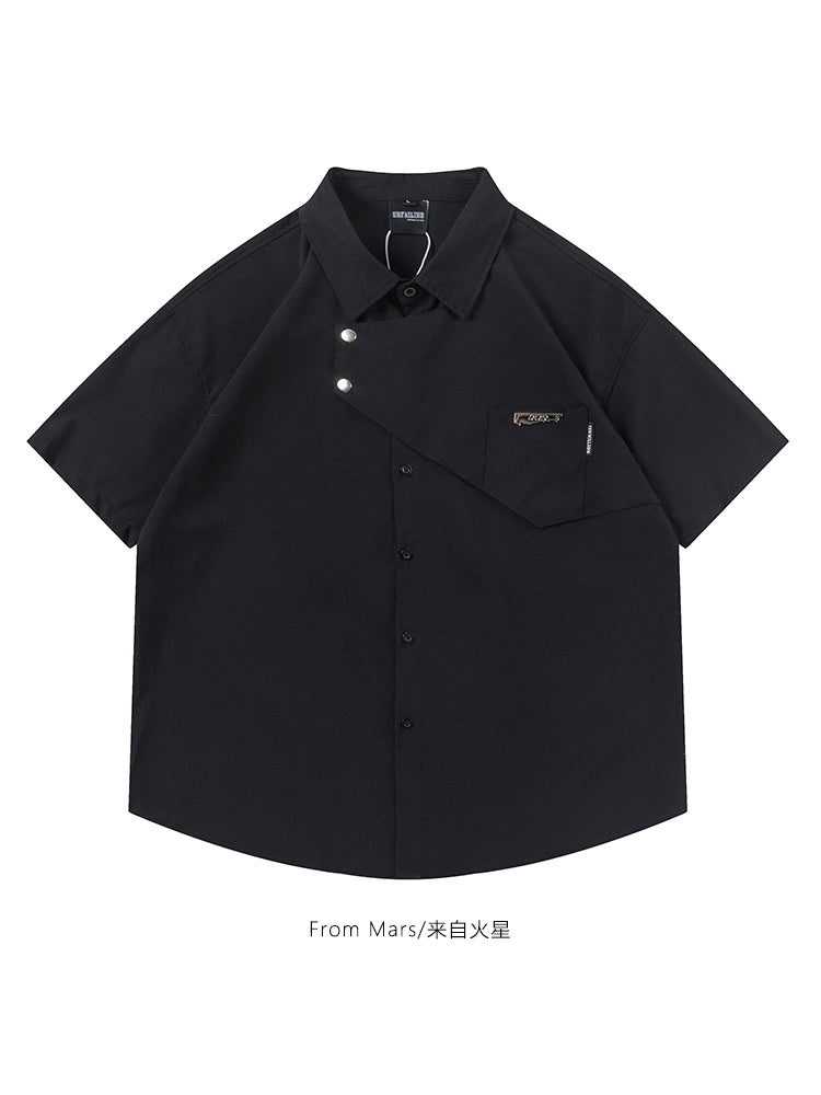 NUBI 'Memories' Loose S/S Shirt