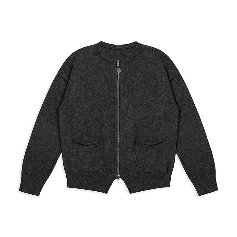 MASONPRINCE Wool Crewneck Light Cardigan