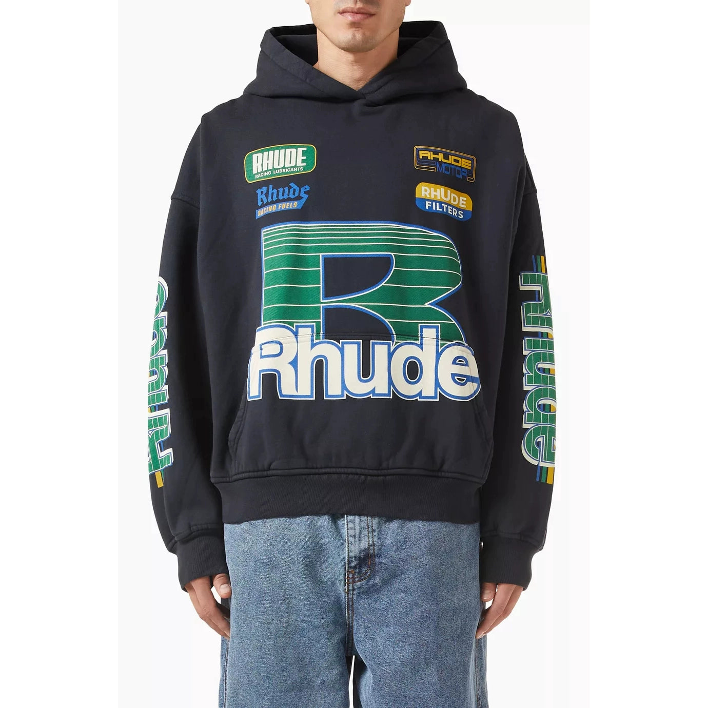 RHUDE ROADWAY RACING HOODIE