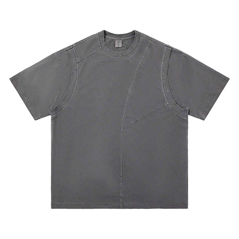 NUBI 'Studded' Oversize Crew neck T-shirt