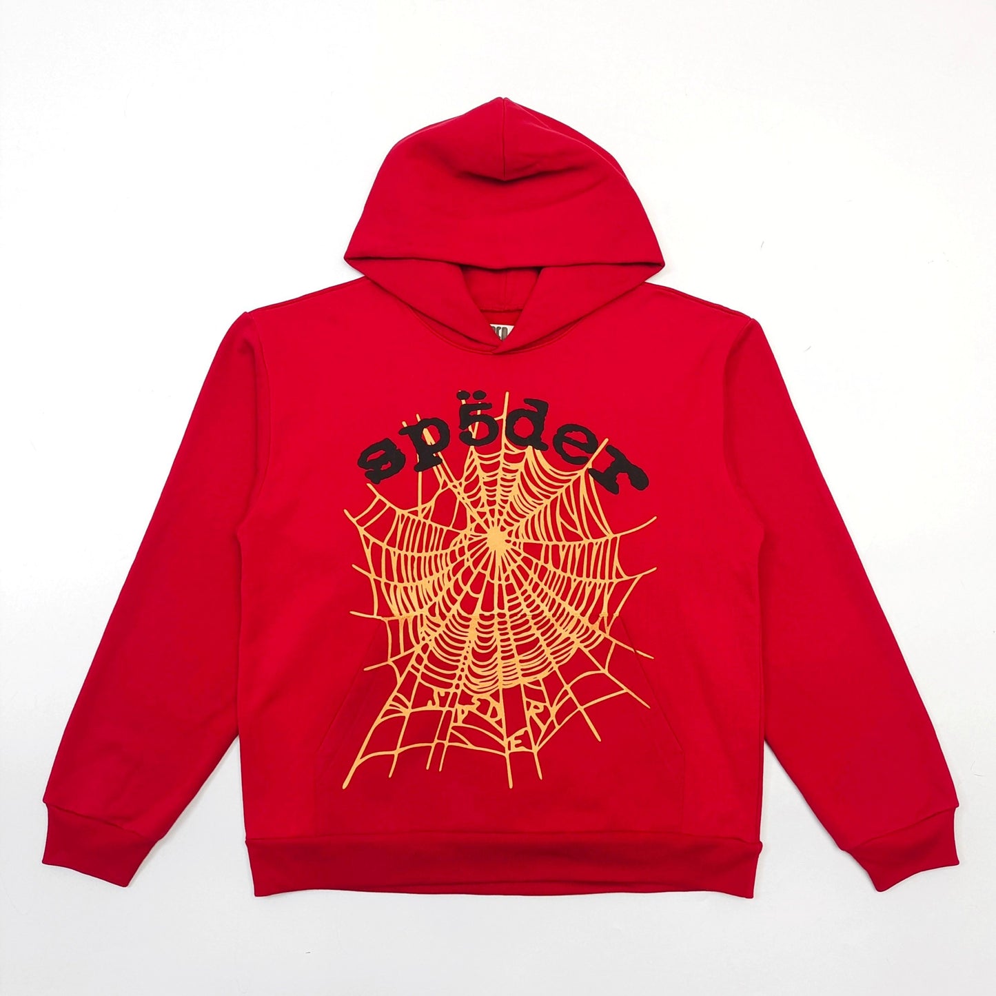 Sp5der Orange Mesh Tracksuit