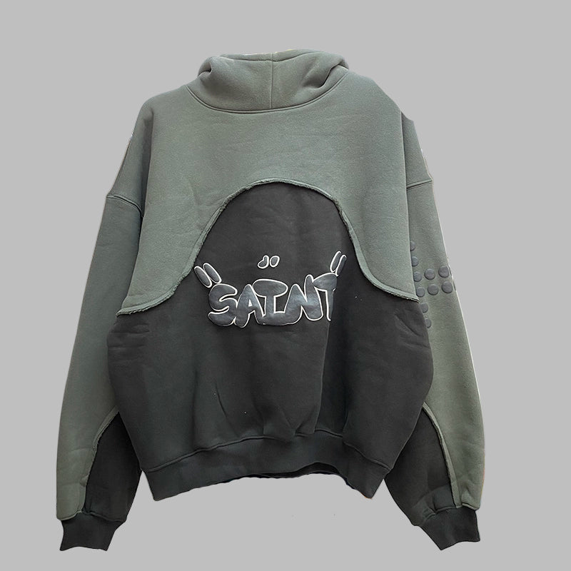 "SAINT" Loose Plush Hoodies