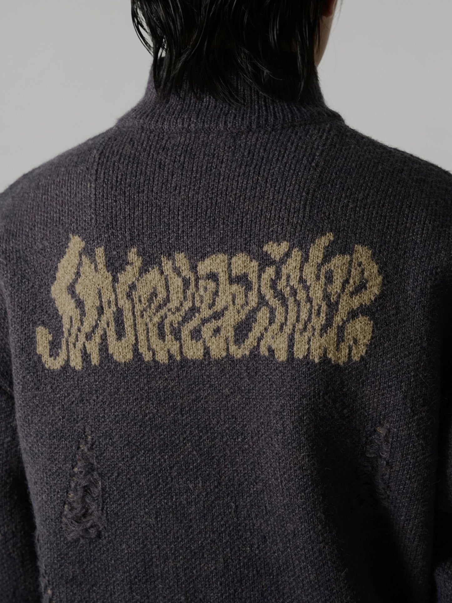 MAISONPRINCE Merino wool Zippered Cardigan Sweater