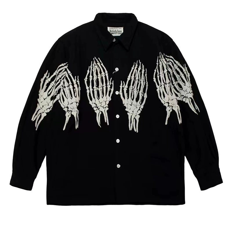 WACKO MARIA 'Ghost Claw' L/S Shirt