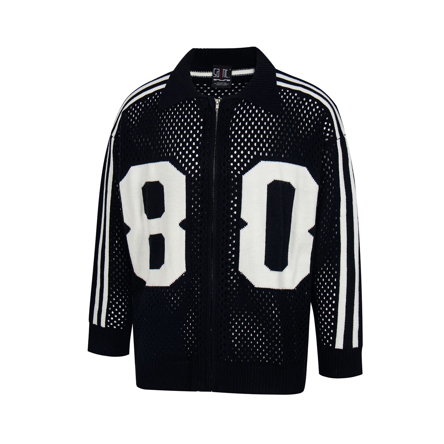 SAINT '80' knitted zipper Cardigan