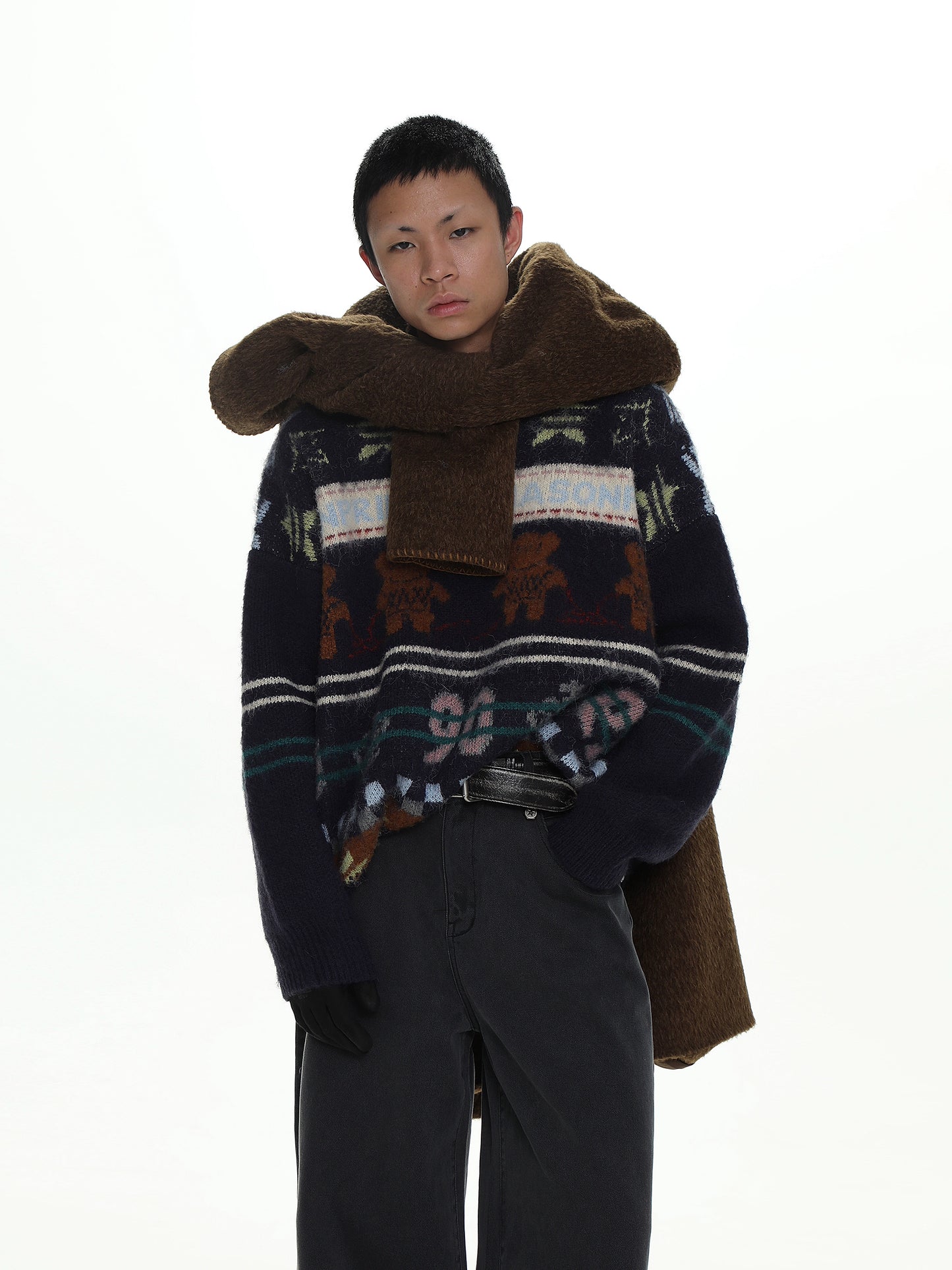 MASONPRINCE Jacquard sweater