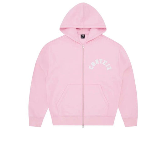 CORTEIZ COLLY ARCH ZIP HOODIE [Pink]