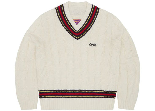 CORTEIZ WIMBLEDON KNIT Sweaters [White]
