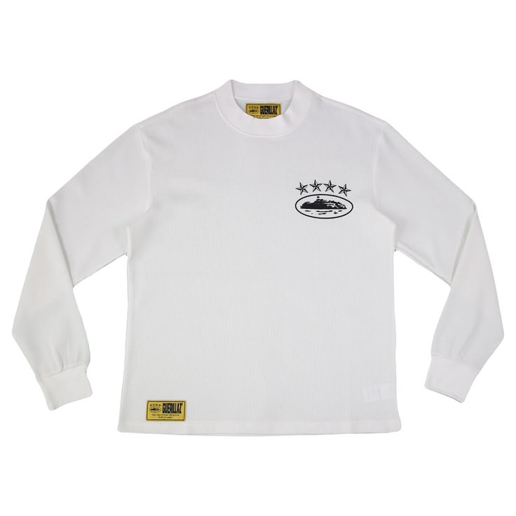 CORTEIZ 5 STARZ ALCATRAZ WAFFLE Long-Sleeve T-shirts