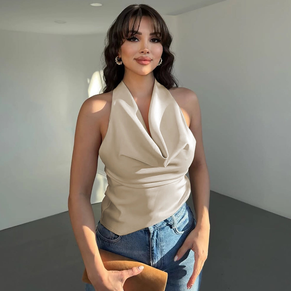 The Kirn Halter Neck Classy Top