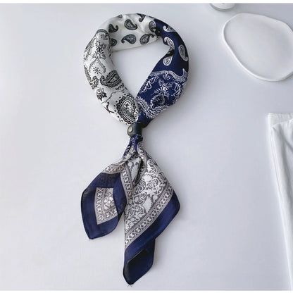 NUBI Square Silk Scarf