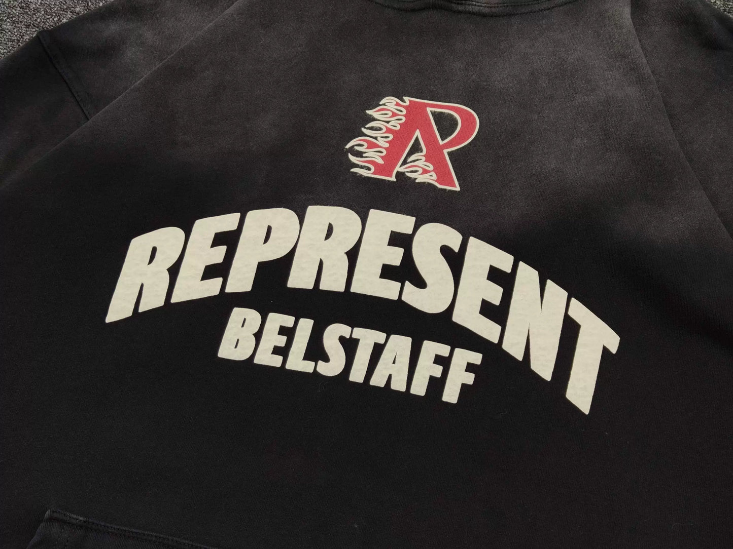 REPRESENT BELSTAFF  FLAME NIRVANA PHOENIX  HOODIE