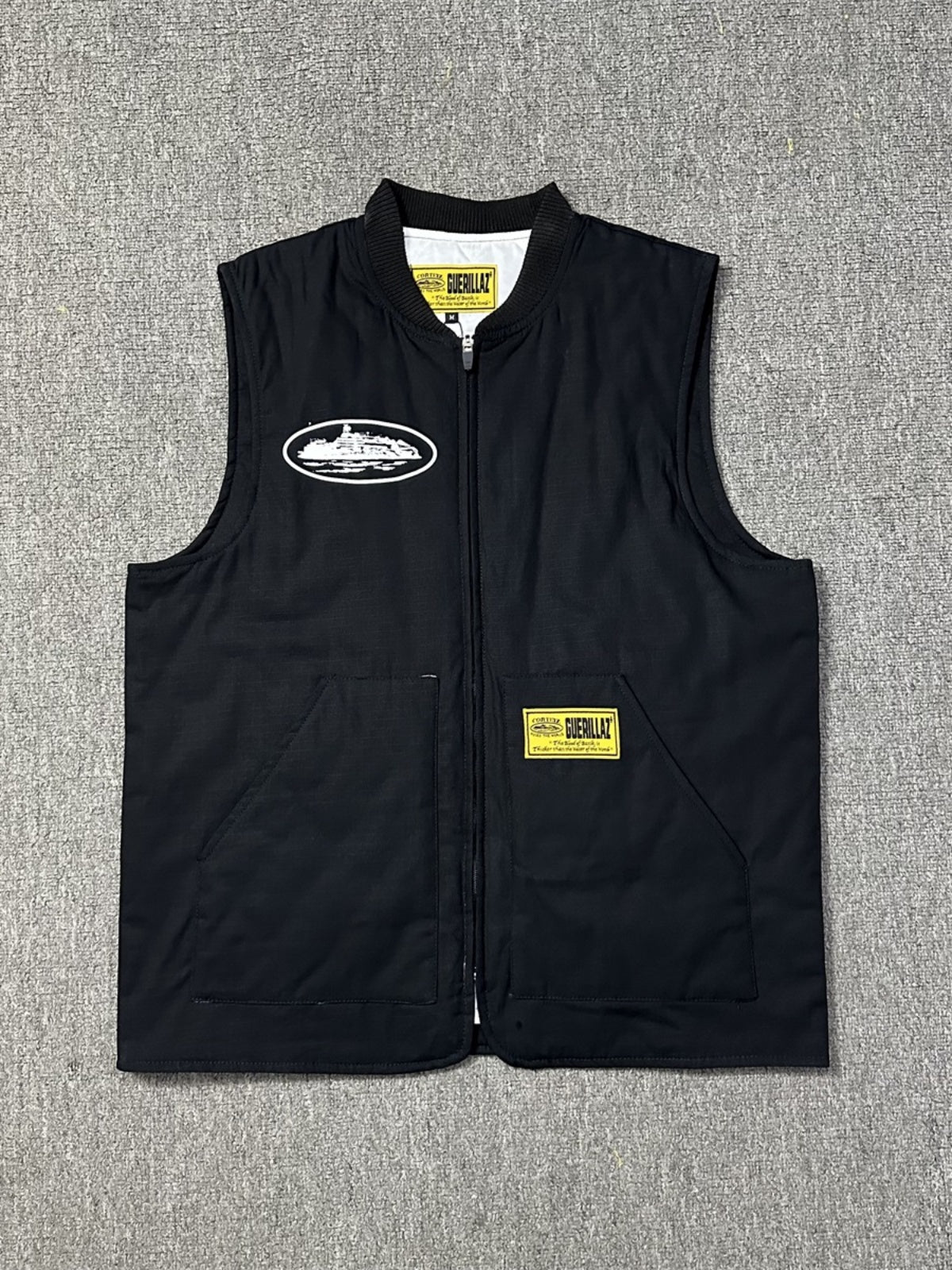 CORTEIZ Alcatraz 'Guerillaz' Quilted Vest