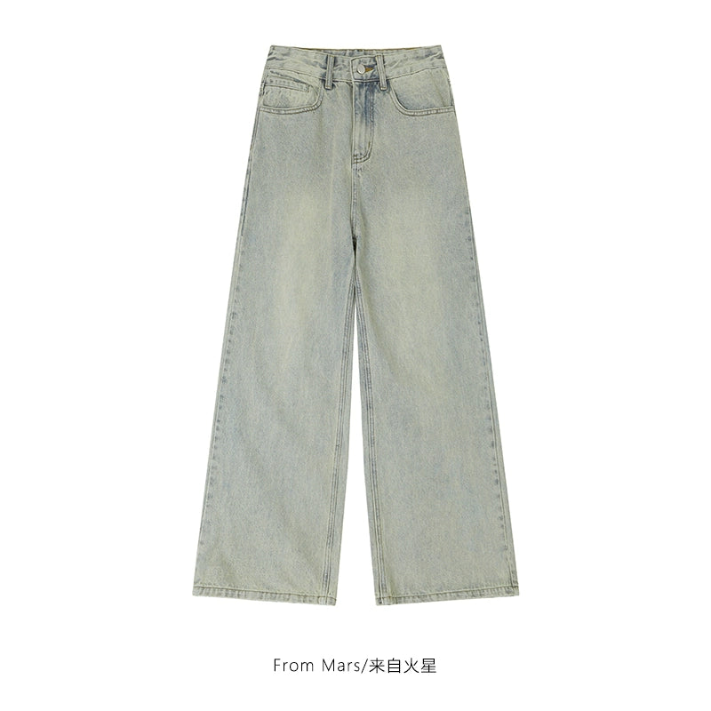 NUBI Retro, Baggy, Loose Denim Pants