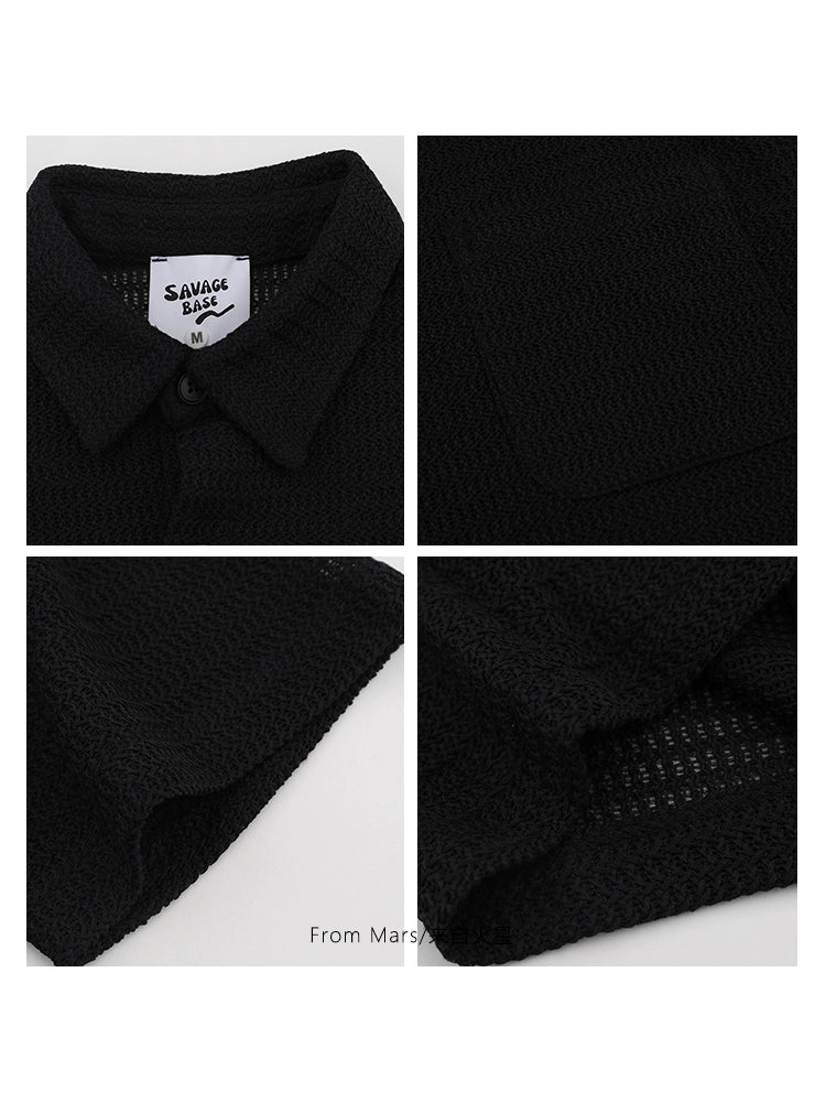 NUBI 'Dwelt' Summer Solid S/S Shirts