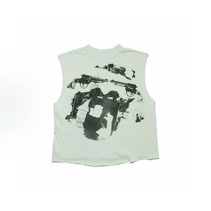 ENFANT RICHE DEPRIME Crew Neck Tank Top