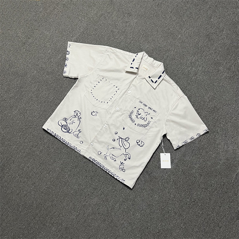 AIME LEON DORE 'Le Pigeon' Short sleeve shirt