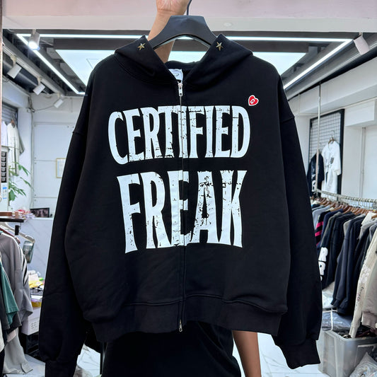 GRAILZ 'Certified Freak' Zip-up Hoodie