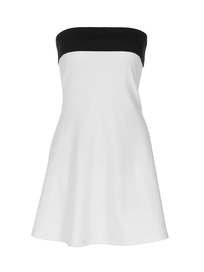 The 'Riley' Off-shoulder A-line Short Dress