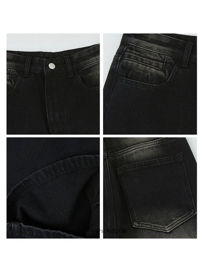 NUBI Retro, Baggy, Loose Denim Pants