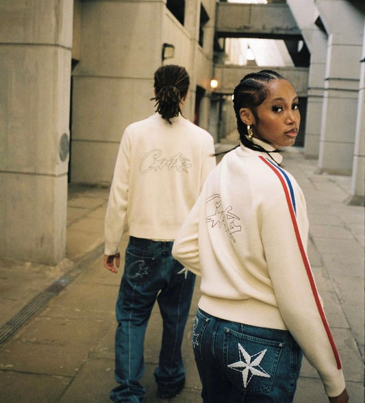 CORTEIZ Knit Zip Up Fleece [Cream]