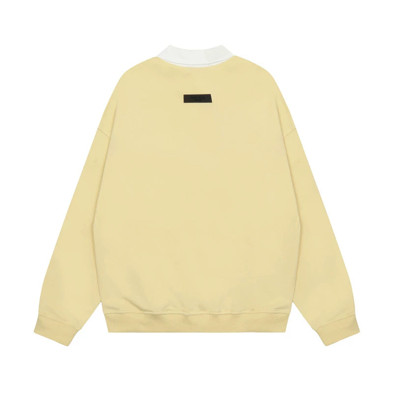 FOG ESSENTIALS POLO SWEATSHIRT [Yellow]