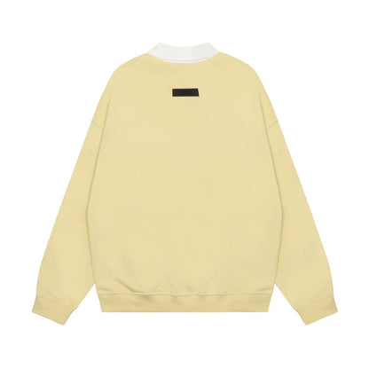 FOG ESSENTIALS POLO SWEATSHIRT [Yellow]