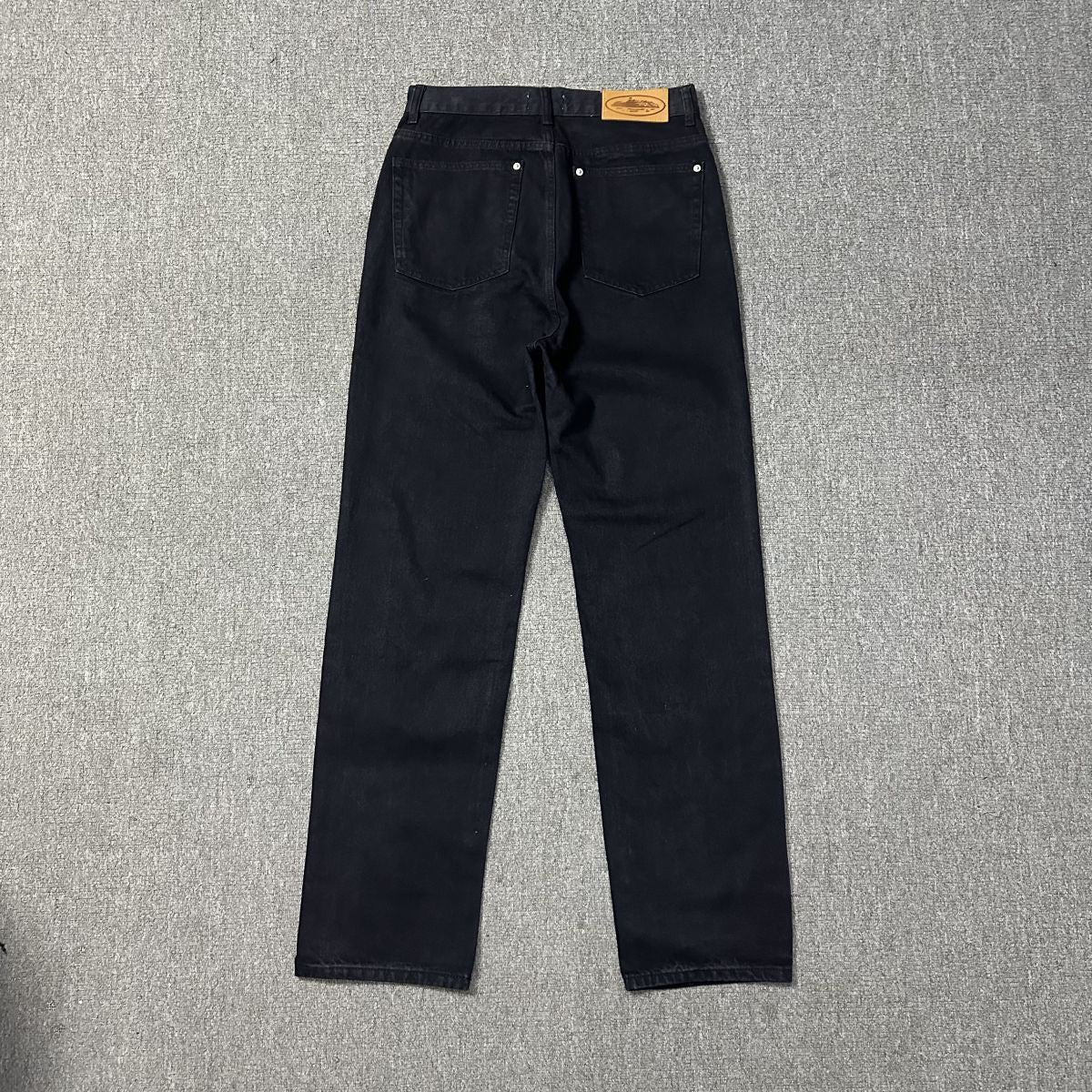 CORTEIZ ALCATRAZ LOGO Baggy Jeans [Black]