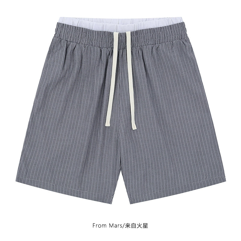 NUBI Double-waisted Slack Track Short