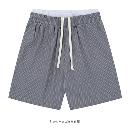 NUBI Double-waisted Slack Track Short