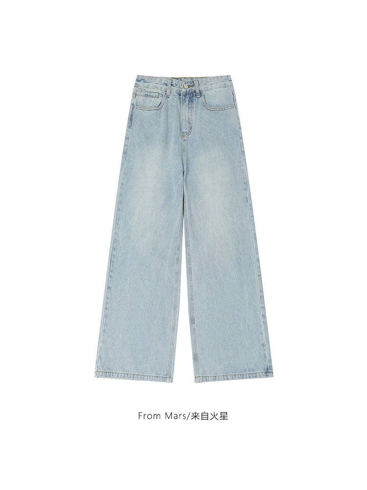 NUBI Retro, Baggy, Loose Denim Pants