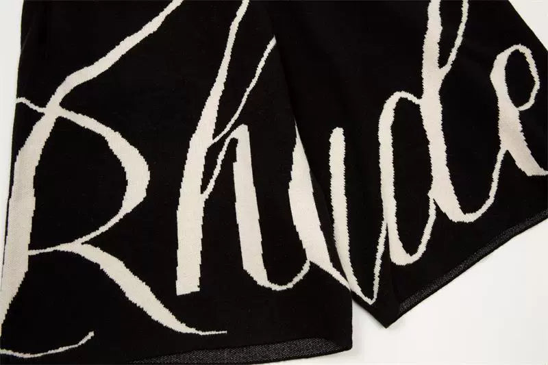 RHUDE Knit Logo Short