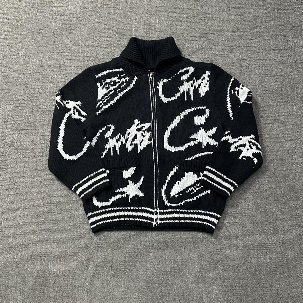 CORTEIZ VVS JACQUARD KNIT ZIP